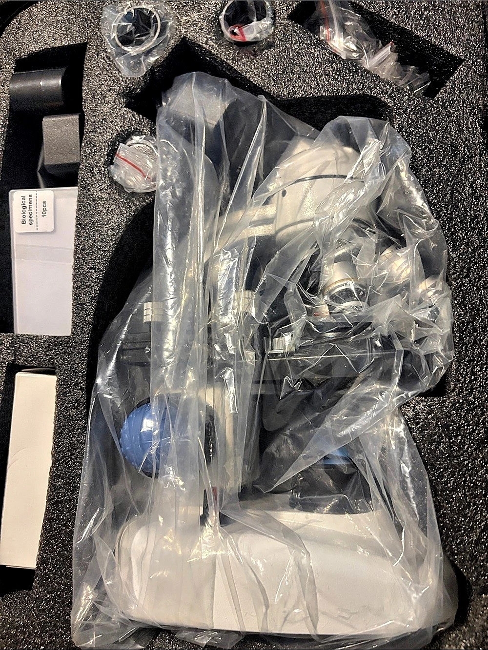 Binocular Microscope Kit in White & Black NWT